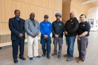 Several facilities employees celebrating 25 years of service or more